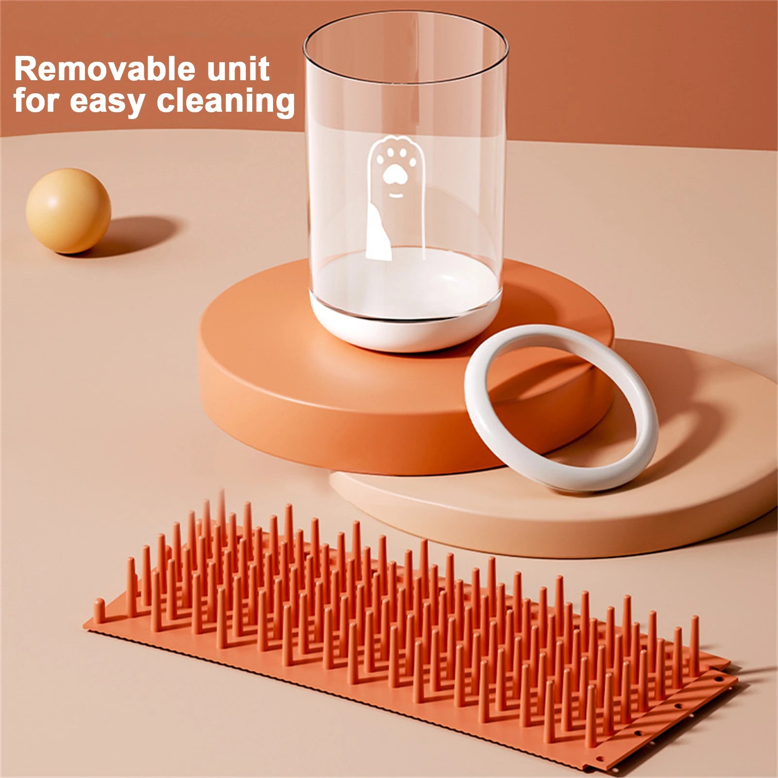 Dog Paw Cleaner Cup – Portable Pet Paw Washer for Dogs & Cats, Soft Silicone Foot Cleaning Cup for Muddy Dirty Paws, No Scrubbing Needed for Small Medium & Large Pets