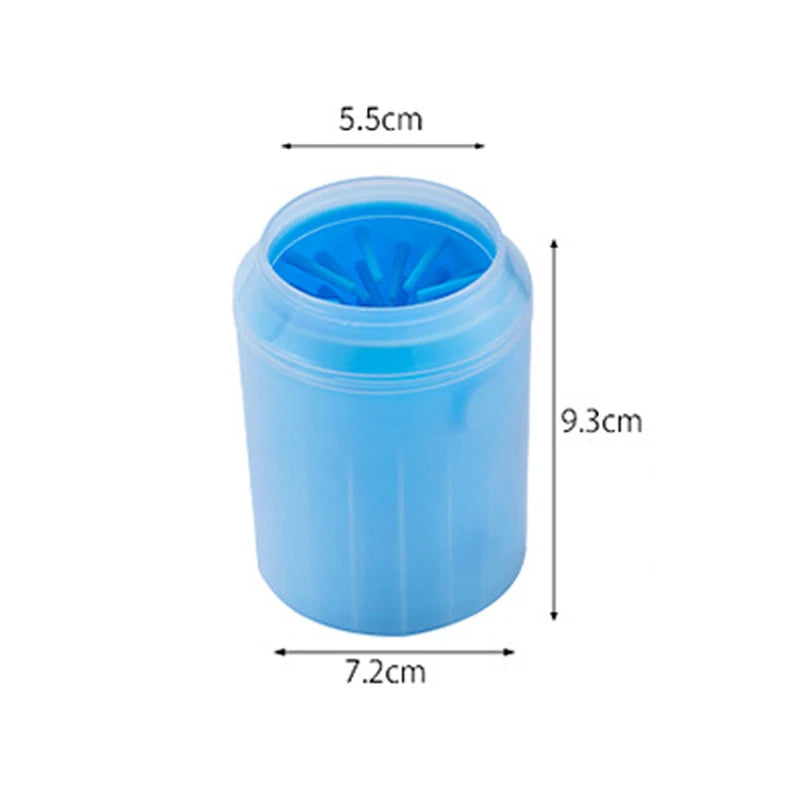 Dog Paw Cleaner Cup – Portable Pet Paw Washer for Dogs & Cats, Soft Silicone Foot Cleaning Cup for Muddy Dirty Paws, No Scrubbing Needed for Small Medium & Large Pets