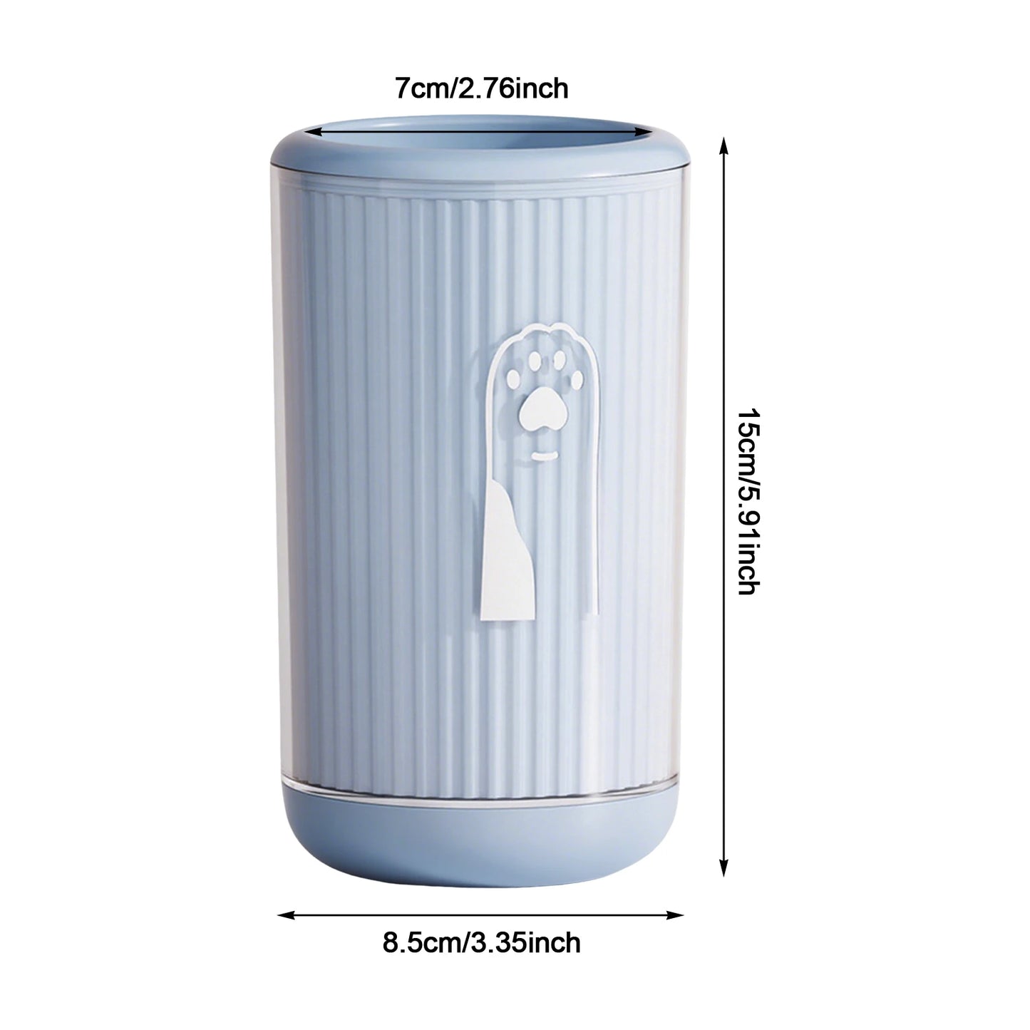 Dog Paw Cleaner Cup – Portable Pet Paw Washer for Dogs & Cats, Soft Silicone Foot Cleaning Cup for Muddy Dirty Paws, No Scrubbing Needed for Small Medium & Large Pets
