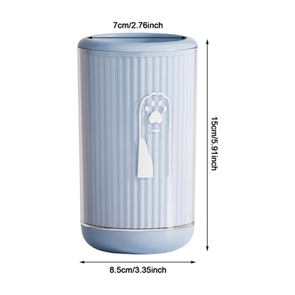 Dog Paw Cleaner Cup – Portable Pet Paw Washer for Dogs & Cats, Soft Silicone Foot Cleaning Cup for Muddy Dirty Paws, No Scrubbing Needed for Small Medium & Large Pets