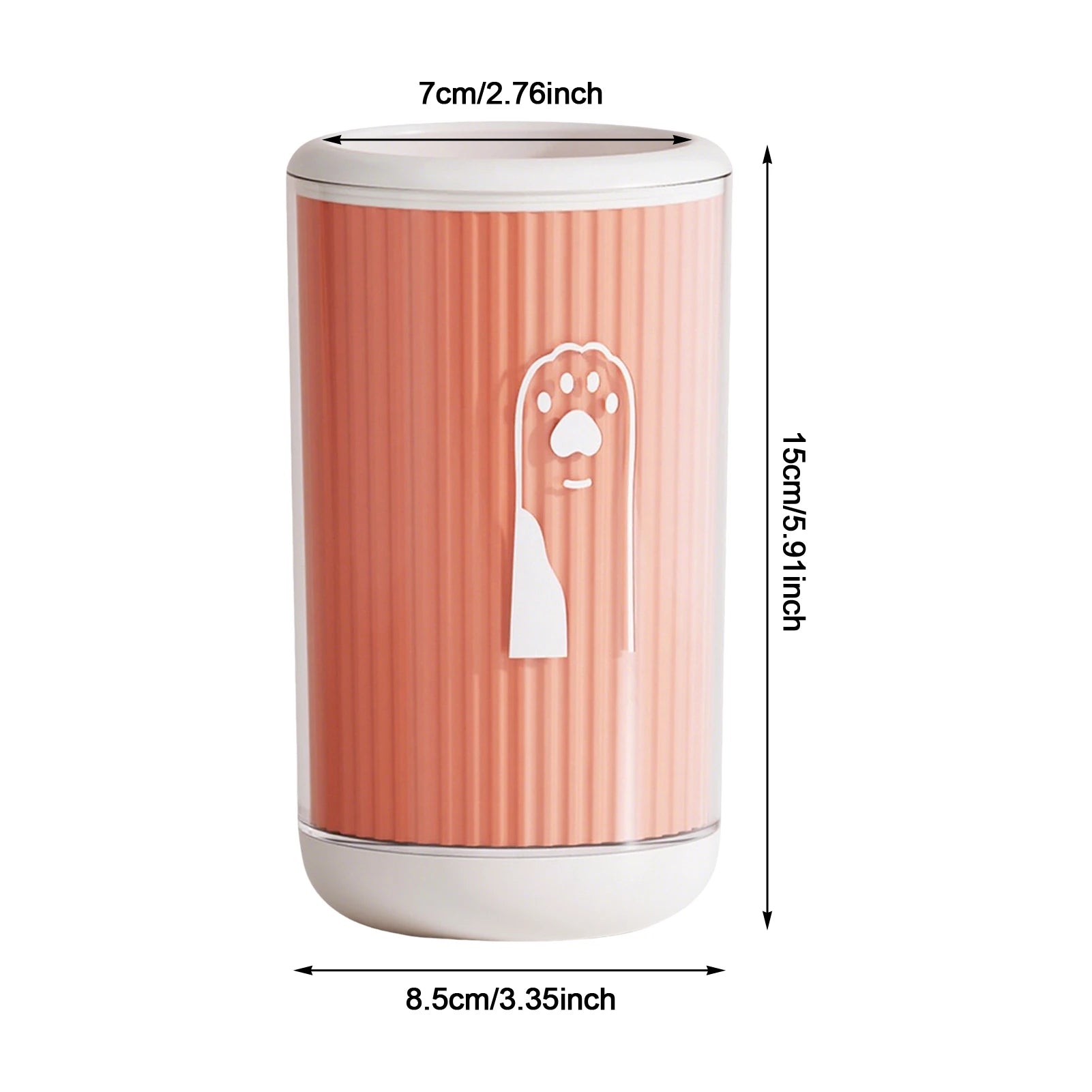 Dog Paw Cleaner Cup – Portable Pet Paw Washer for Dogs & Cats, Soft Silicone Foot Cleaning Cup for Muddy Dirty Paws, No Scrubbing Needed for Small Medium & Large Pets