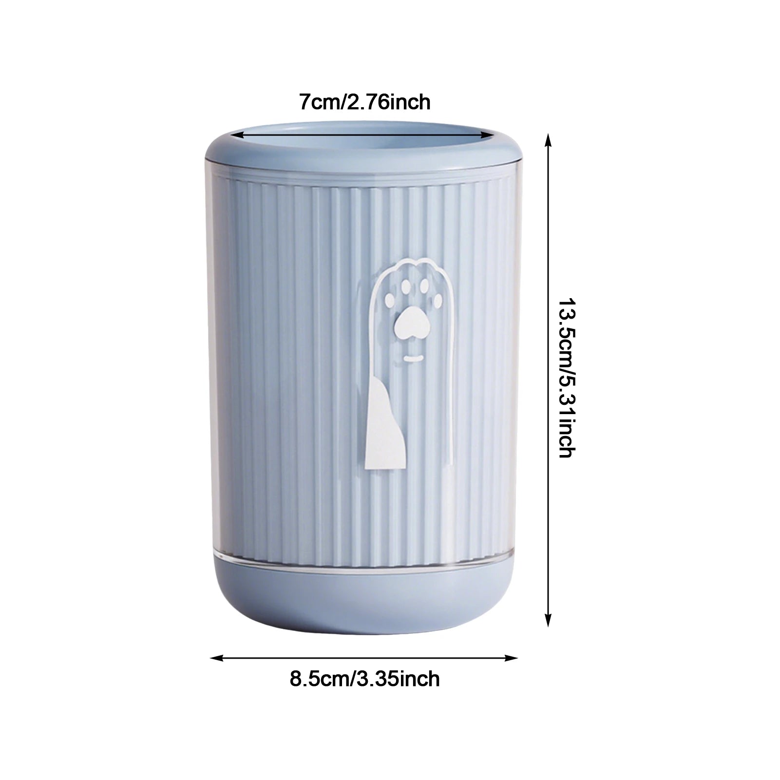 Dog Paw Cleaner Cup – Portable Pet Paw Washer for Dogs & Cats, Soft Silicone Foot Cleaning Cup for Muddy Dirty Paws, No Scrubbing Needed for Small Medium & Large Pets