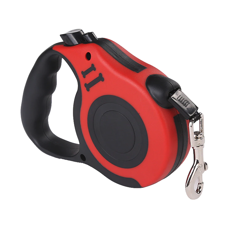 16FT Retractable Dog Leash – Automatic Extendable Pet Leash with One Button Brake & Lock System, Tangle-Free Walking Lead for Small & Medium Dogs