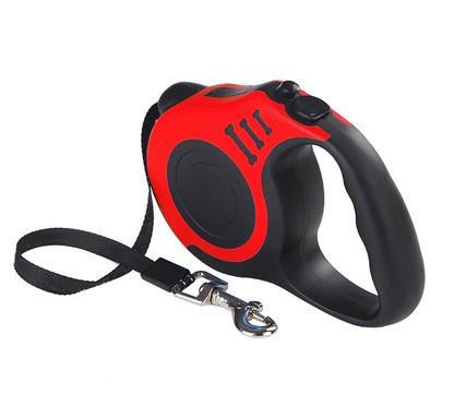 16FT Retractable Dog Leash – Automatic Extendable Pet Leash with One Button Brake & Lock System, Tangle-Free Walking Lead for Small & Medium Dogs