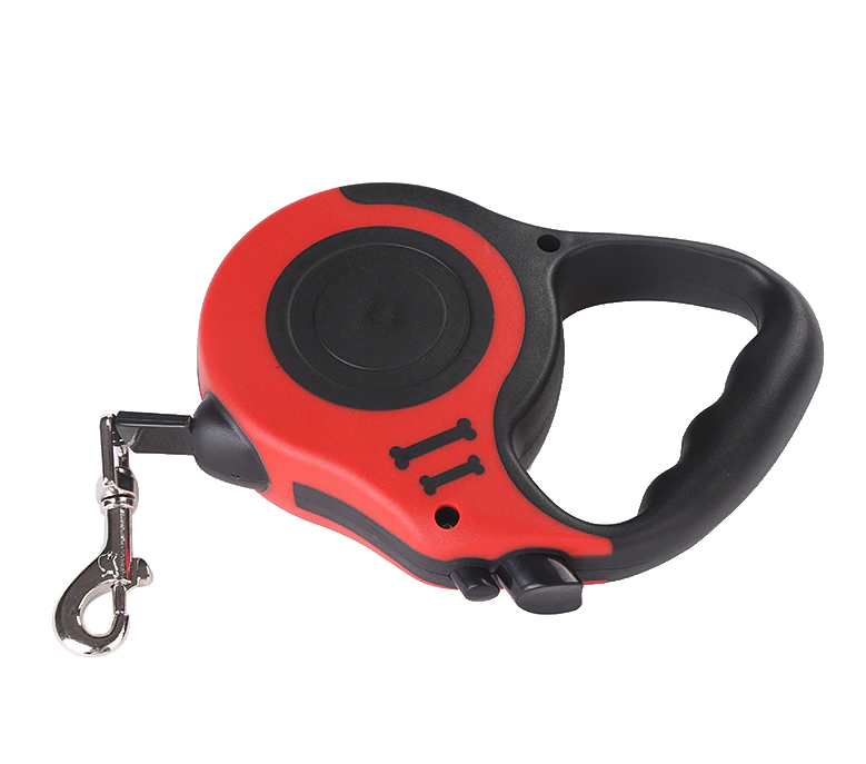 16FT Retractable Dog Leash – Automatic Extendable Pet Leash with One Button Brake & Lock System, Tangle-Free Walking Lead for Small & Medium Dogs
