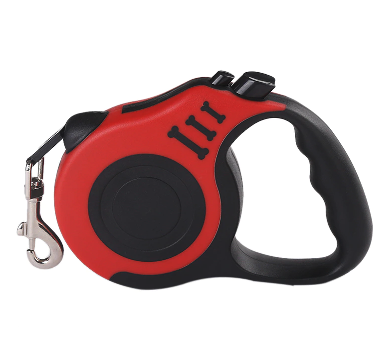 16FT Retractable Dog Leash – Automatic Extendable Pet Leash with One Button Brake & Lock System, Tangle-Free Walking Lead for Small & Medium Dogs