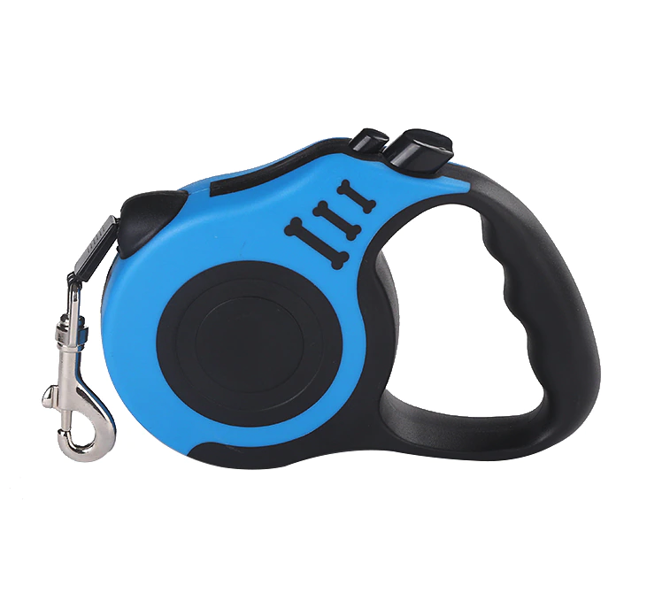 16FT Retractable Dog Leash – Automatic Extendable Pet Leash with One Button Brake & Lock System, Tangle-Free Walking Lead for Small & Medium Dogs